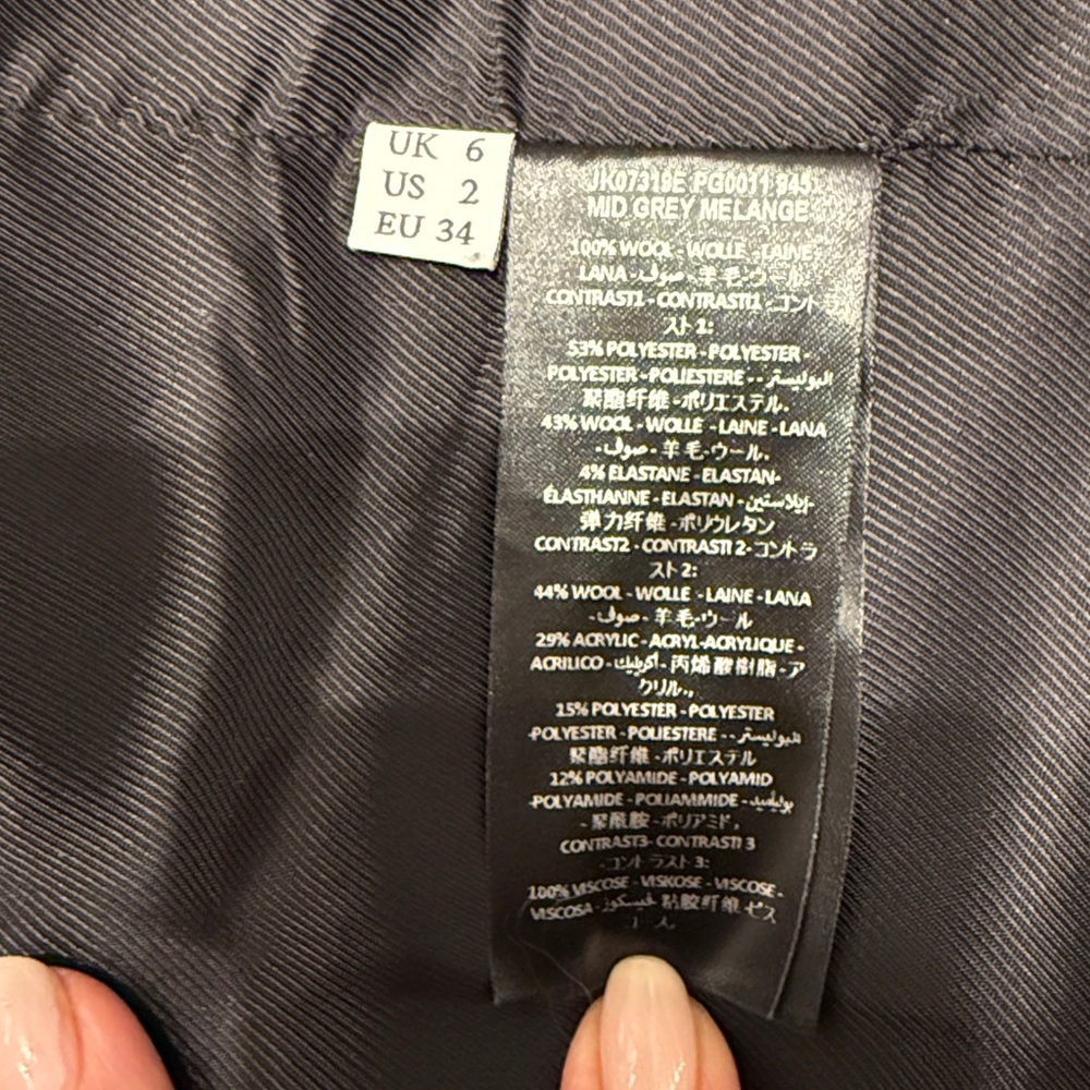 Jw Anderson Deconstructed Patchwork Blazer In Bla… - image 4